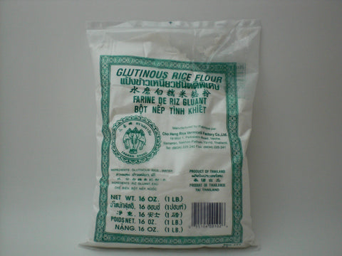 Glutinous Rice Flour (Green) 1lb (16oz)