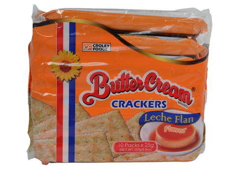 Butter Cream Crackers Leche Flan Flavor 8.8oz