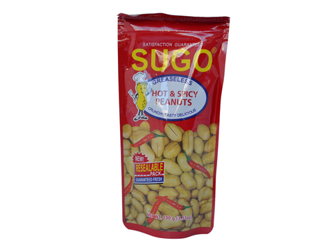 Sugo Hot & Spicy Peanuts 3.53oz