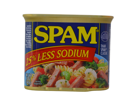 Hormel Foods Spam 25% Less Sodium 12oz