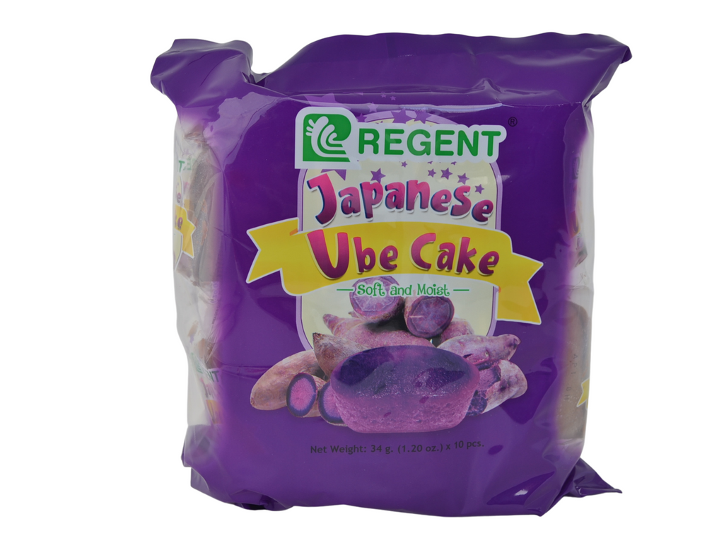 Regent Japanese Ube Cake 34g (1.20oz) x 10 pcs – International Snacks Shop  & More