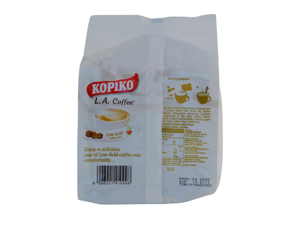 Kopiko L.A. Coffee (10) Sachet 25g – International Snacks Shop & More